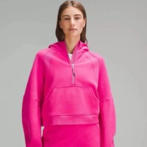 Lululemon Oversized half zip Scuba Hoodie sz xl/xxl